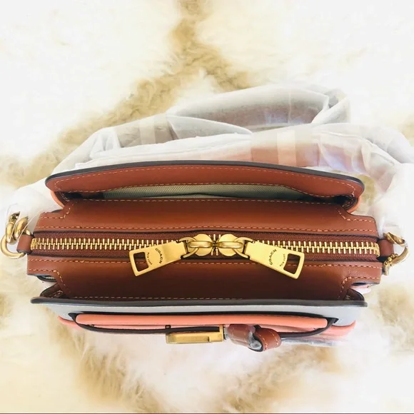 100% Authentic Brand New Coach Tate 18 Crossbody C2632 In Colorblock - Picture 15 of 16